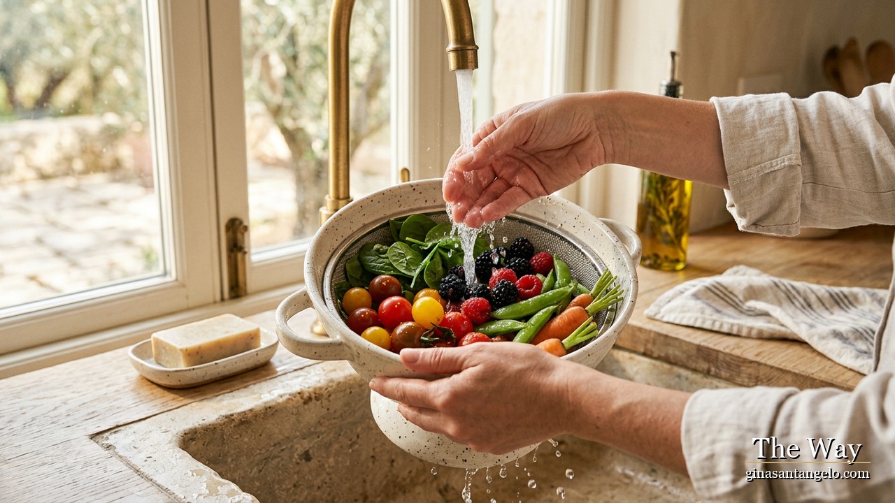 Washing Your Produce