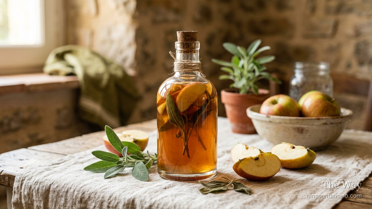 Apple Sage Vinegar