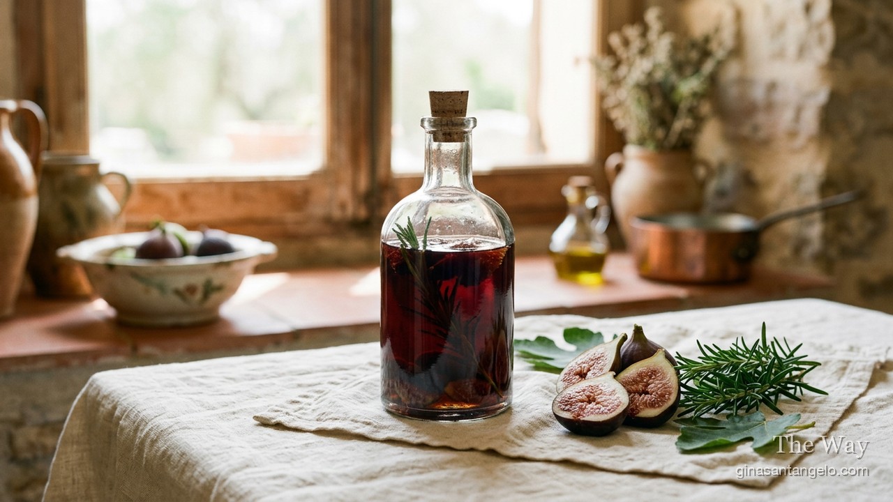 Fig & Rosemary Vinegar