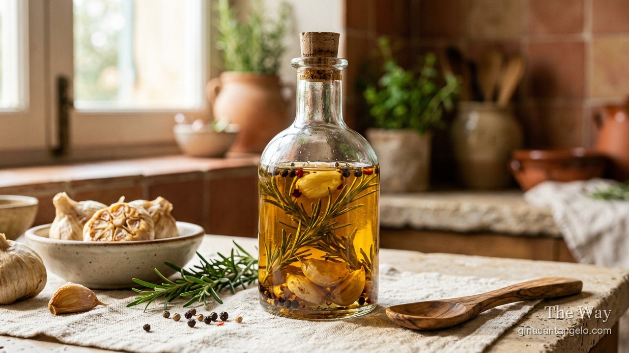 Roasted Garlic & Rosemary Vinegar