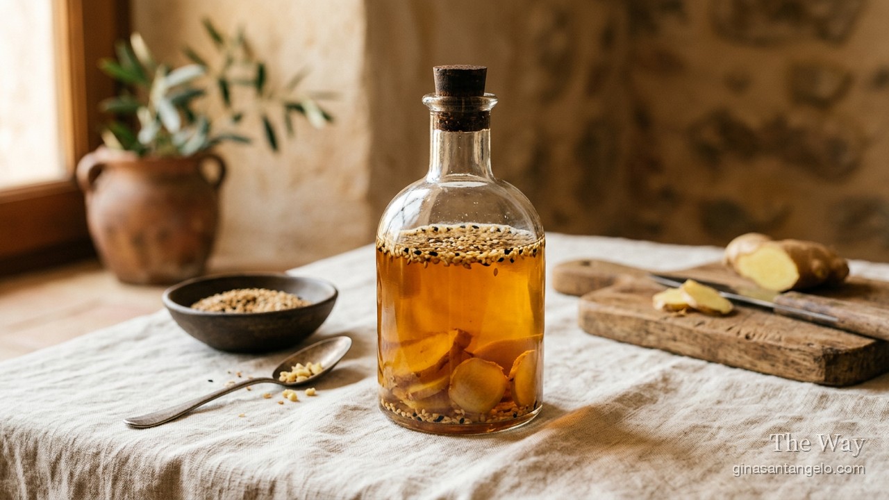 Sesame Ginger Vinegar